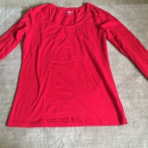 Lands end long sleeve shape fit shirt